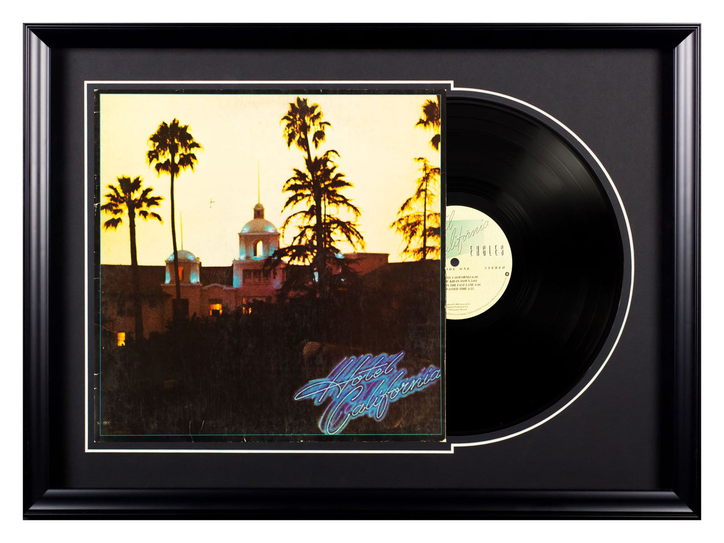 Deluxe Framed Album - The Eagles - Hotel California