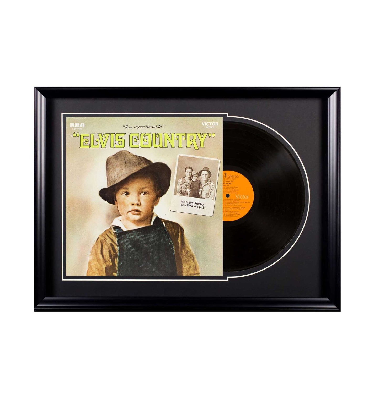 Deluxe Framed Album - Elvis Presley - Elvis Country