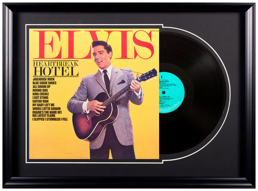 Elvis Presley "Heartbreak Hotel" - Deluxe Framed Album
