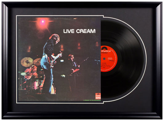 Eric Clapton "Live Cream" - Deluxe Framed Album
