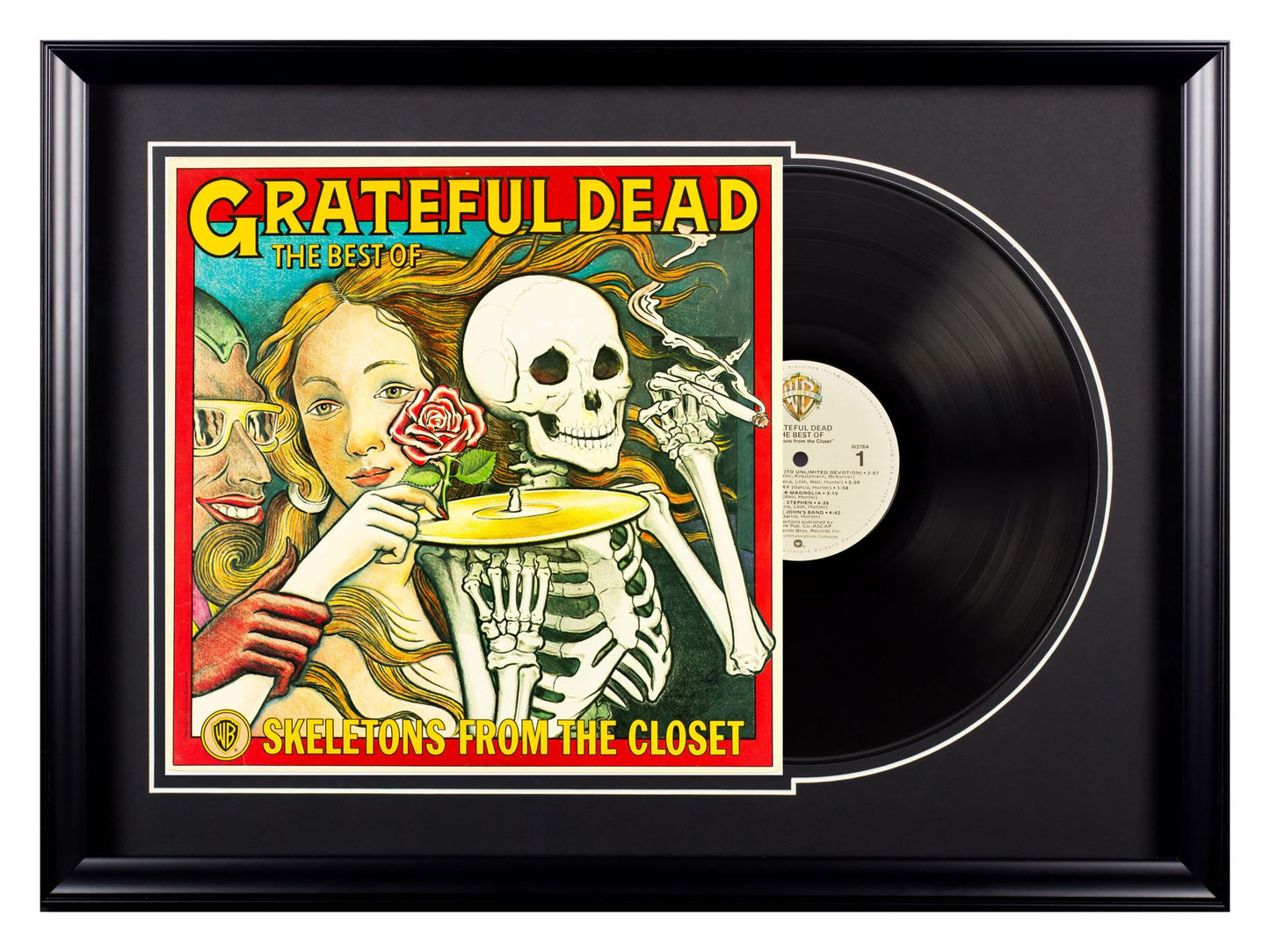 Deluxe Framed Album - Grateful Dead "Skeletons from the Closet"