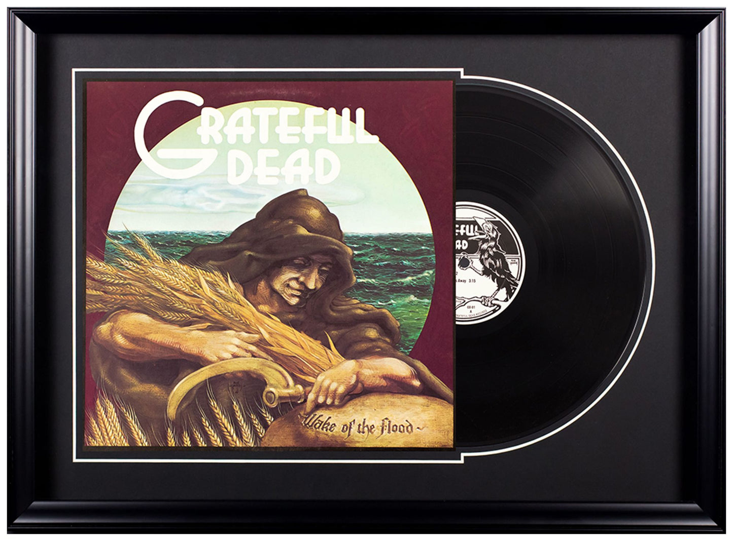 Deluxe Framed Album - Grateful Dead "Wake of the Flood"