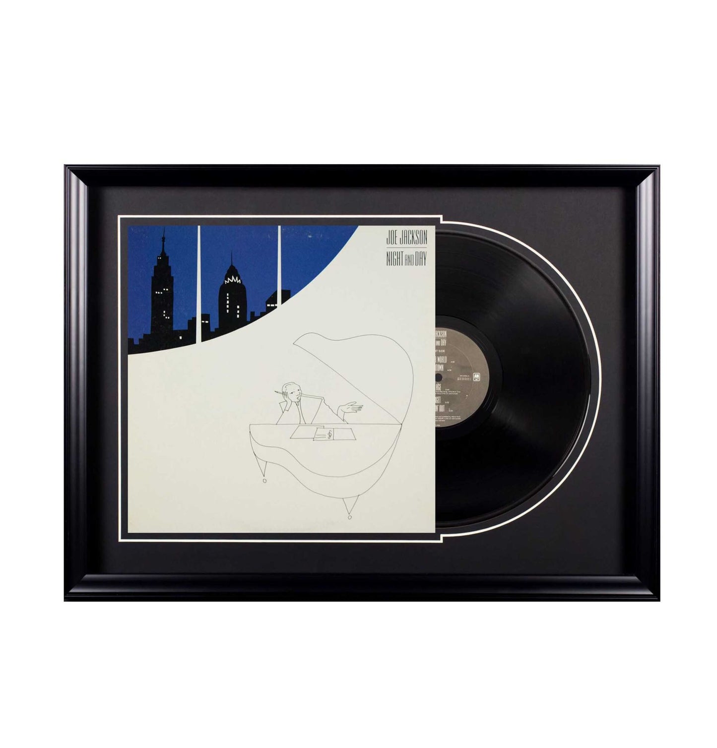 Deluxe Framed Album - Joe Jackson-Night and Day