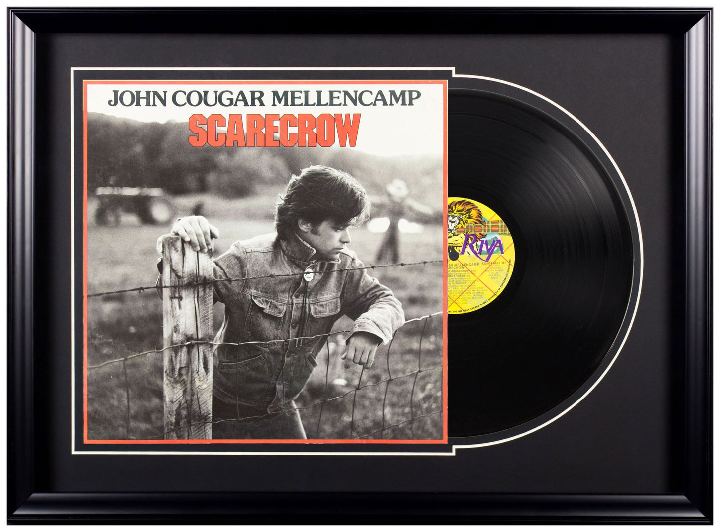 John Cougar "Scarecrow" - Deluxe Framed Album