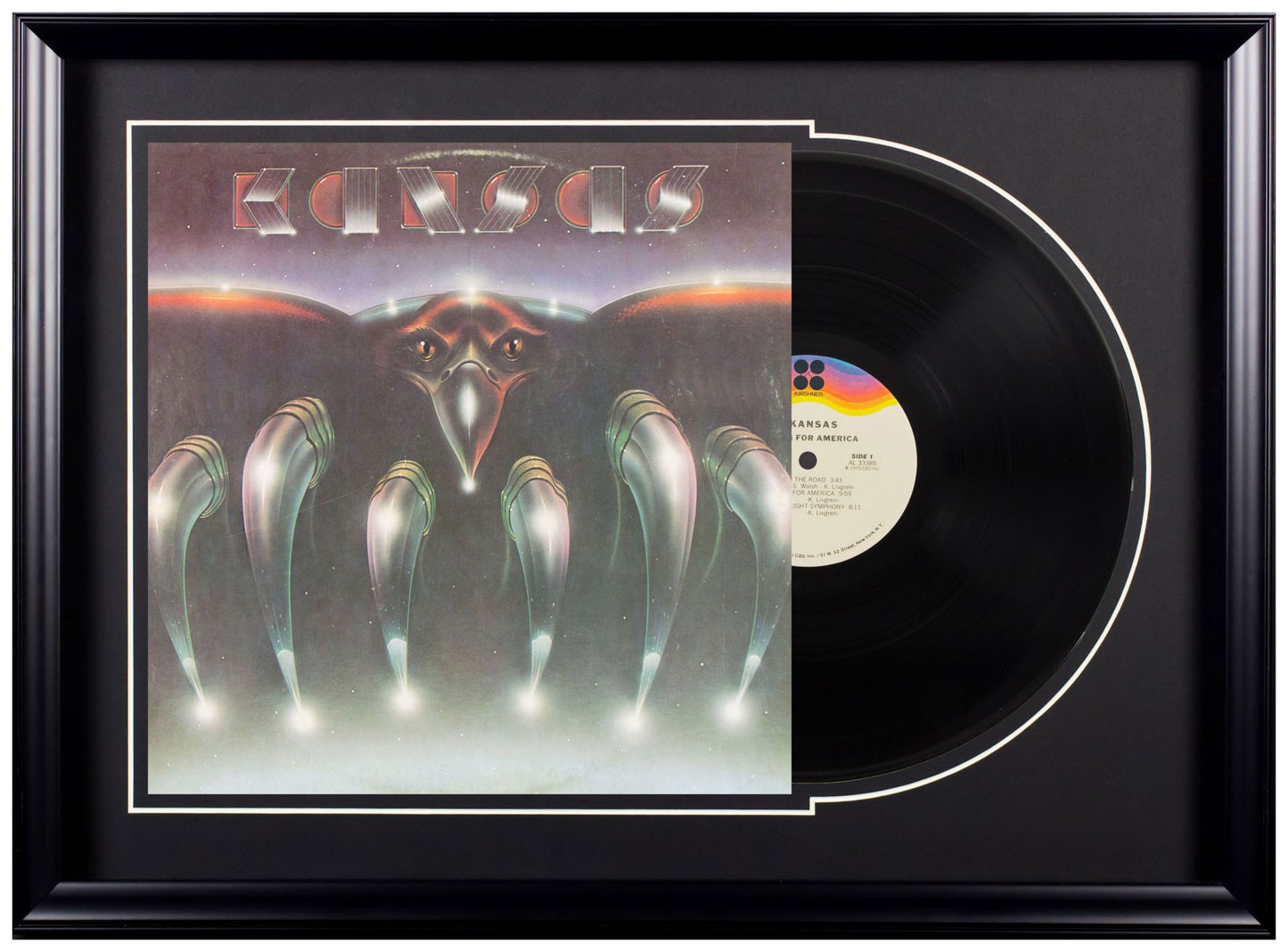 Deluxe Framed Album - Kansas - Song For America