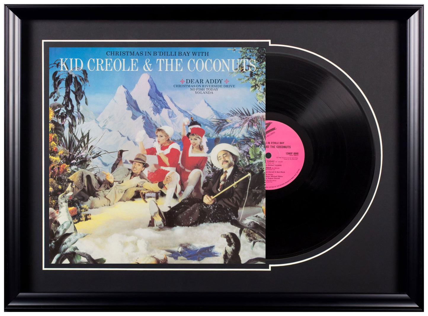 Deluxe Framed Album - Kid Creole and the Coconuts - Dear Addy