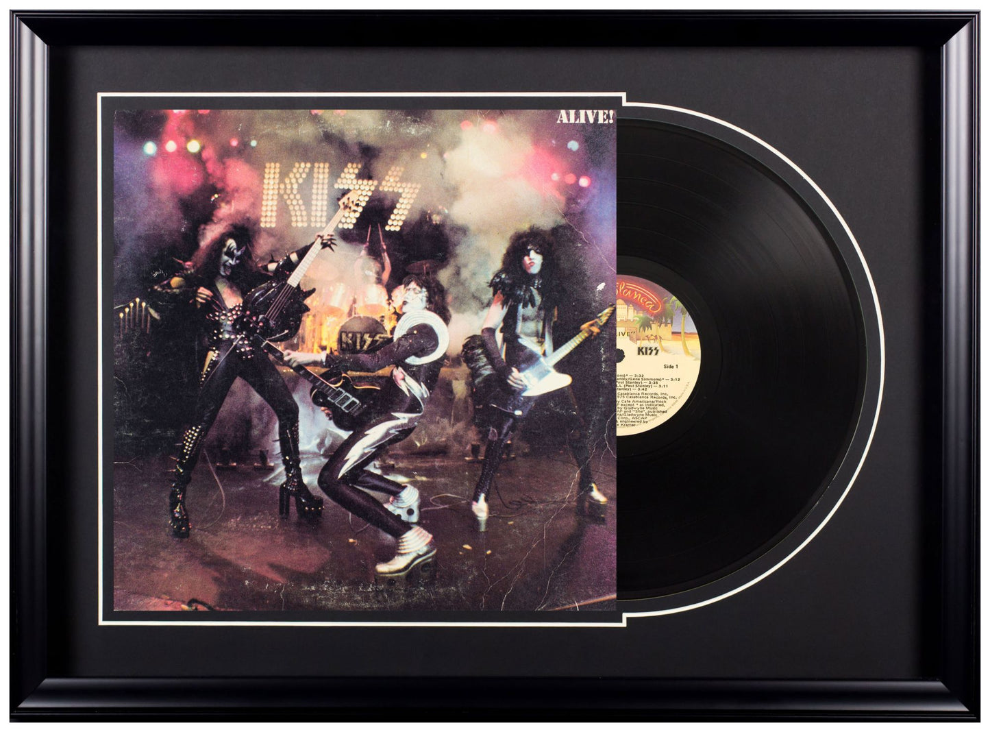 KISS "Alive" - Deluxe Framed Album