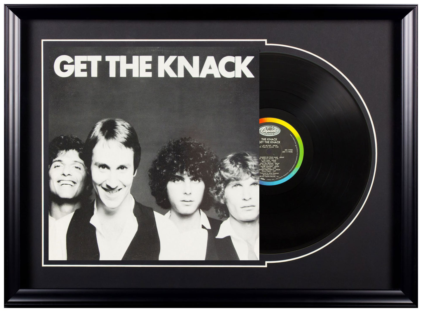 Deluxe Framed Album - The Knack-Get the Knack