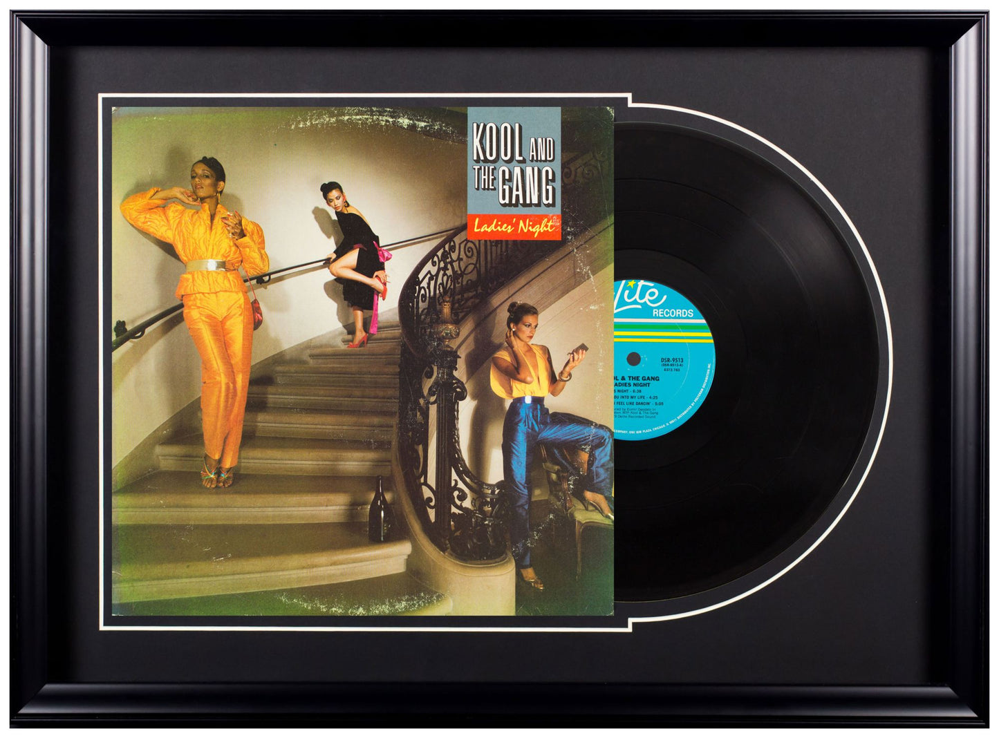 Deluxe Framed Album - Kool and the Gang - Ladies Night