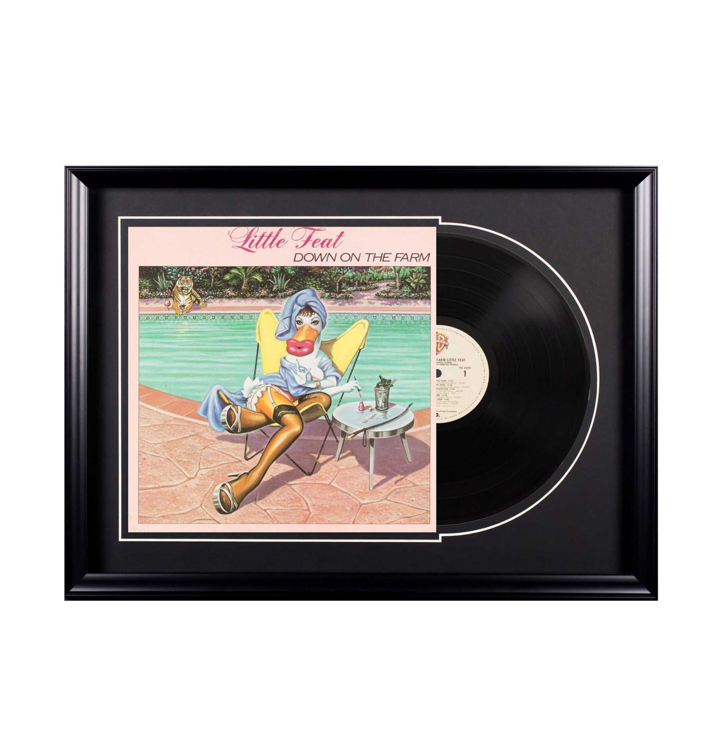 Deluxe Framed Album - Little Feat-Down on the Farm