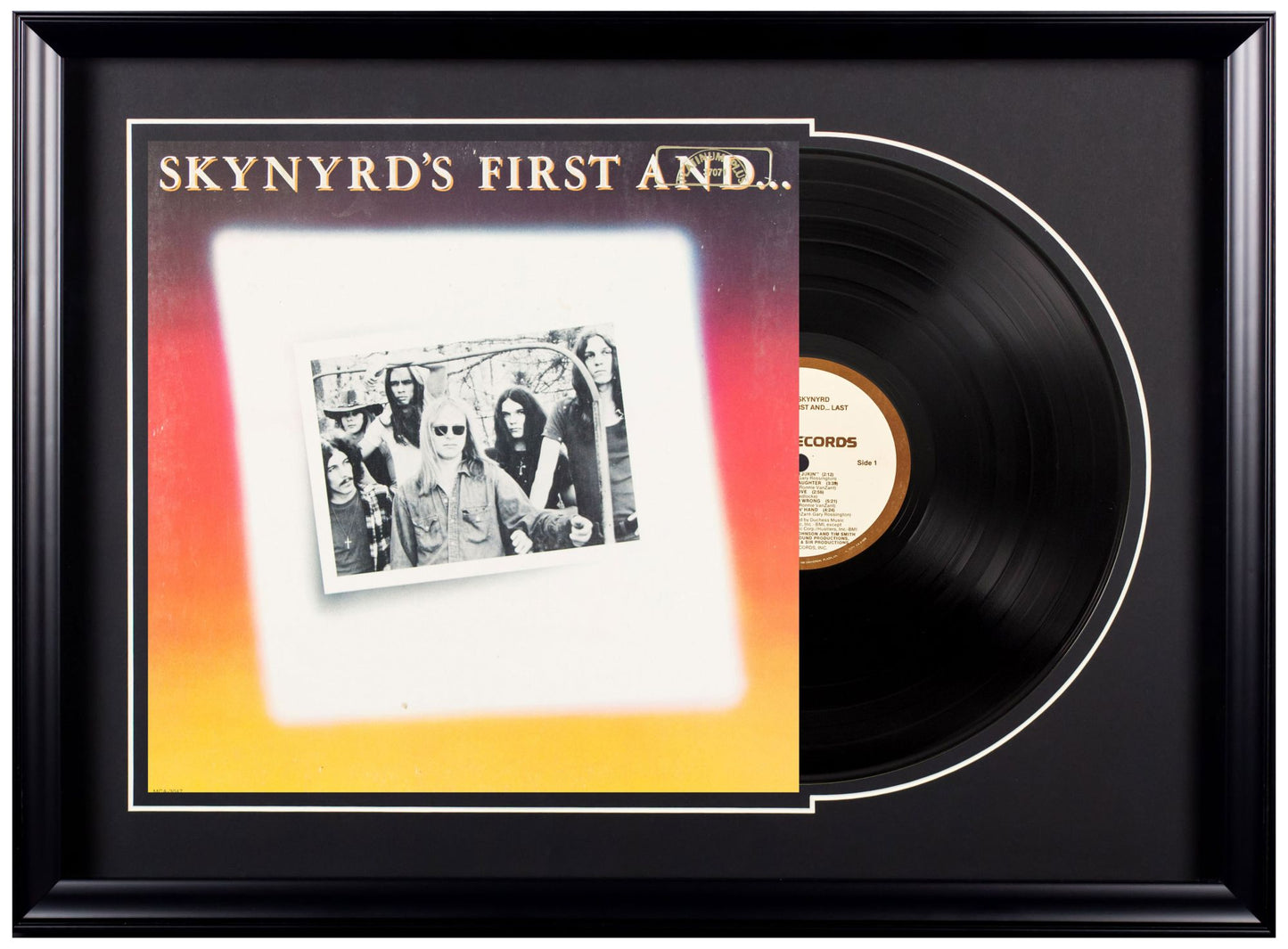 Deluxe Framed Album - Skynyrd's First And?Last