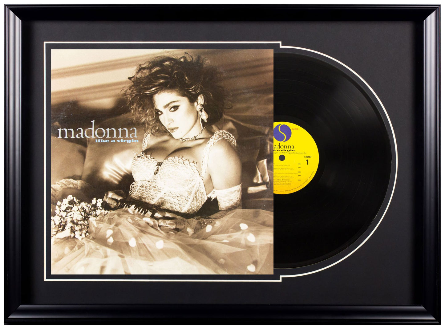 Madonna "Like a Virgin" - Deluxe Framed Album