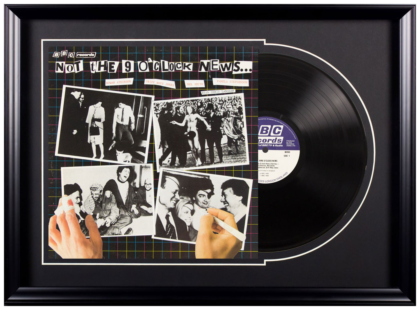 Not The Nine O'Clock News - Deluxe Framed Album