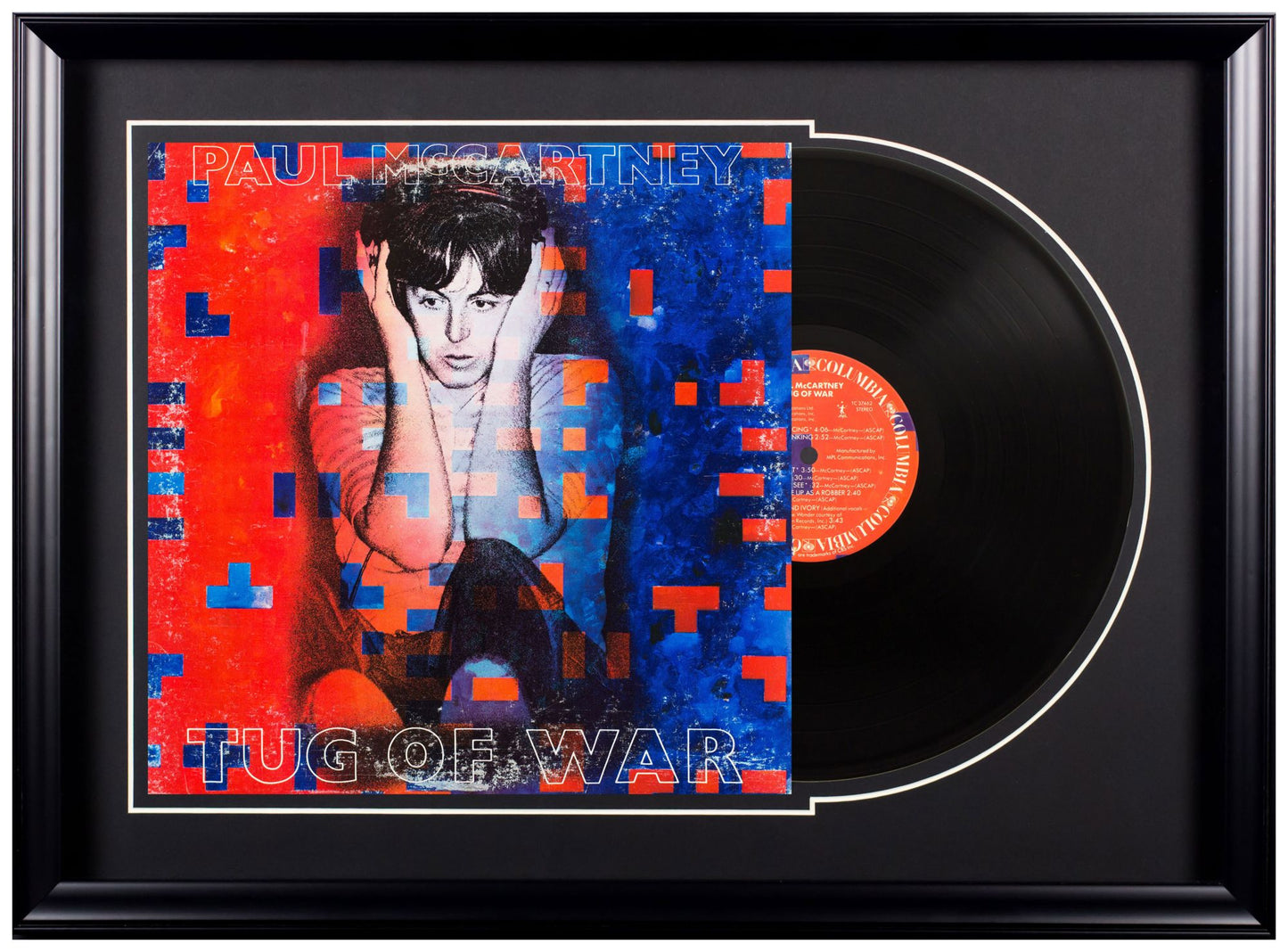 Paul McCartney "Tug of War" - Deluxe Framed Album