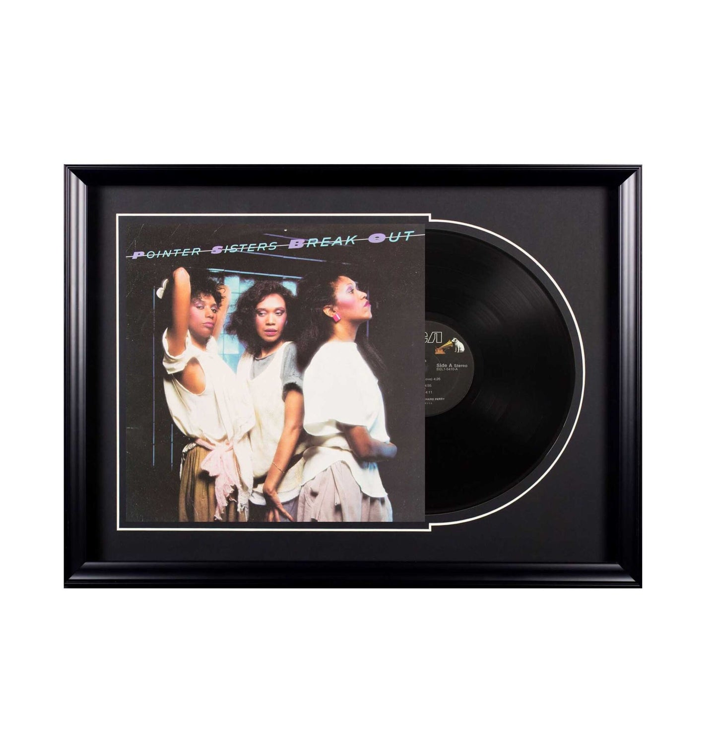 Deluxe Framed Album - Pointer Sisters - Break Out