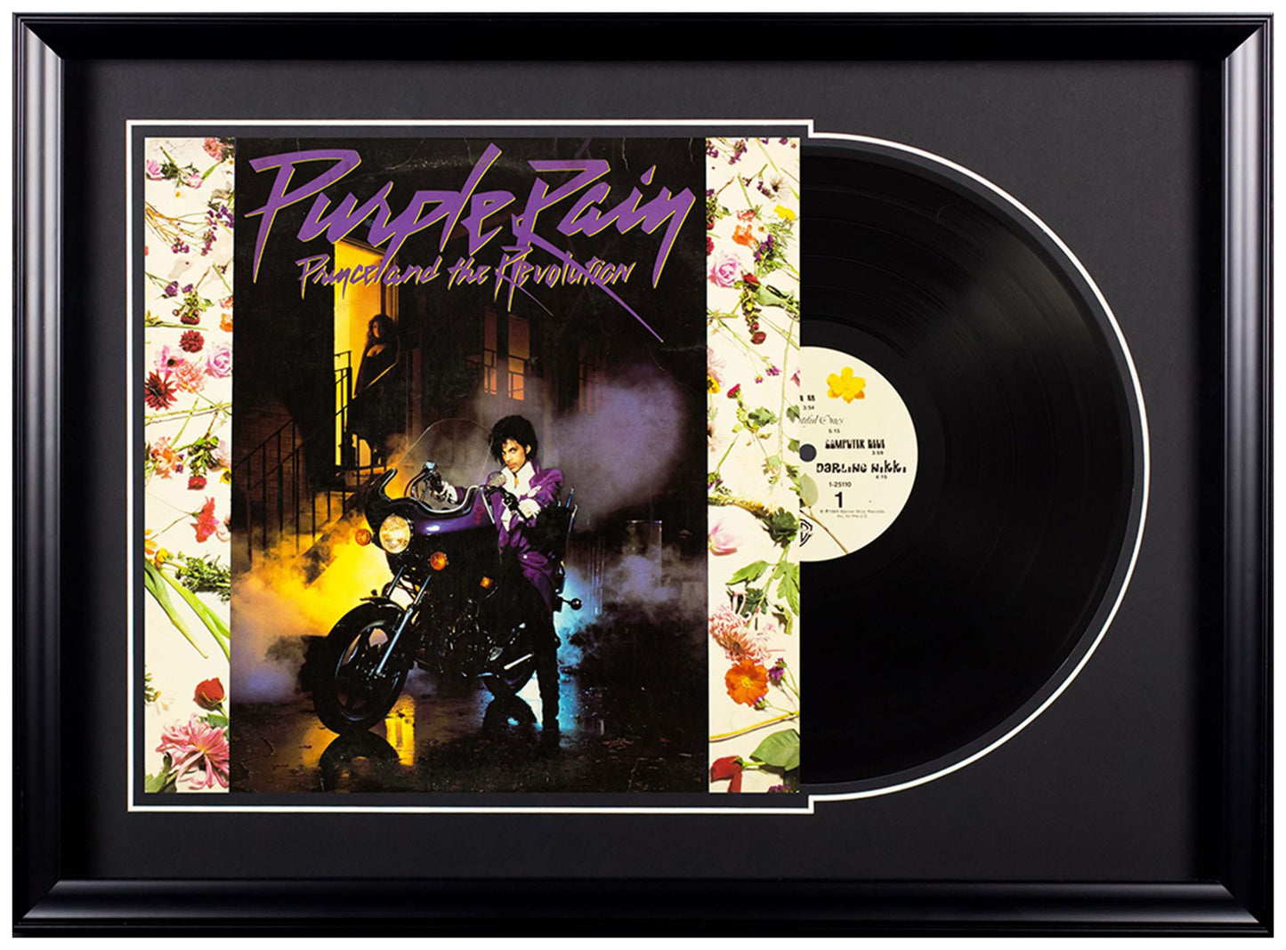 Deluxe Framed Album - Prince - Purple Rain