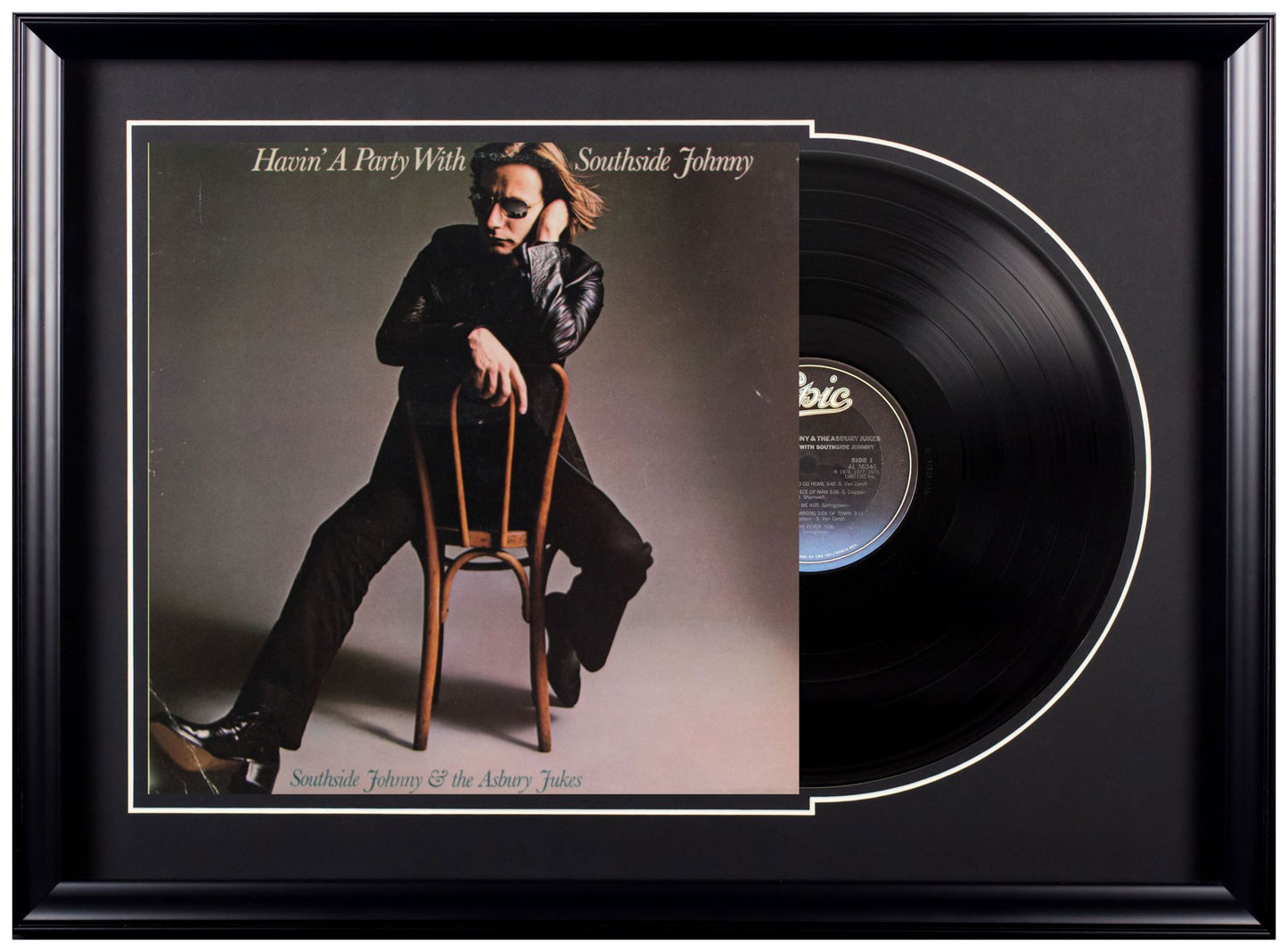 Deluxe Framed Album - Havin' a Party with Southside Johnny
