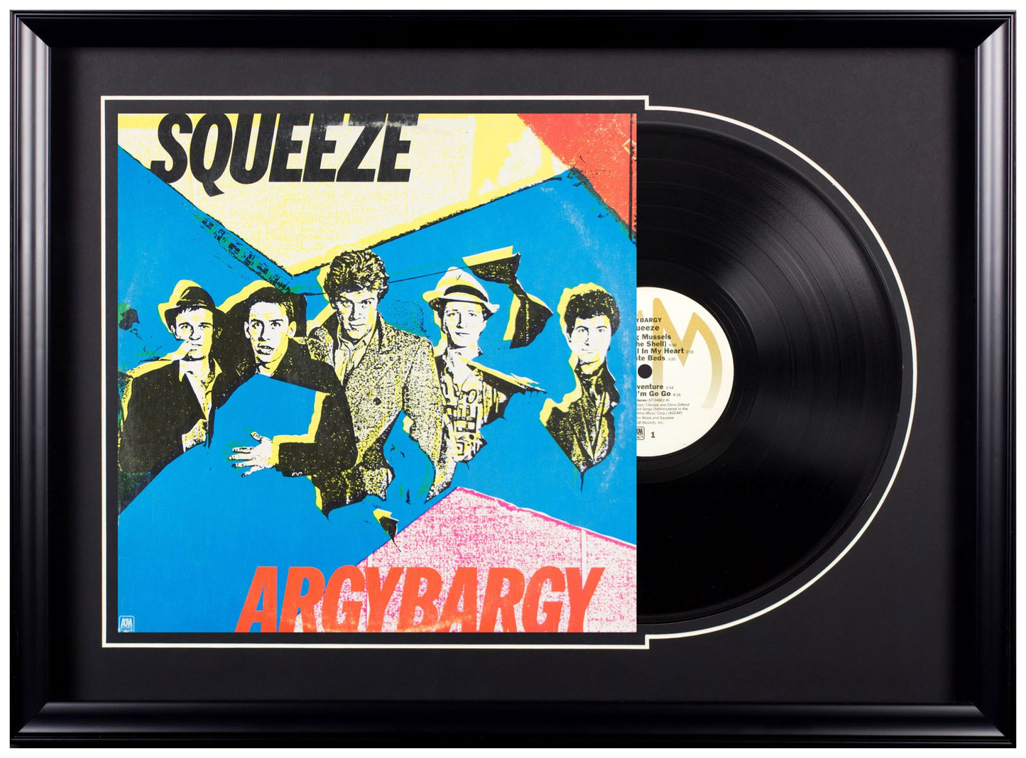 Squeeze "Argybargy" - Deluxe Framed Album