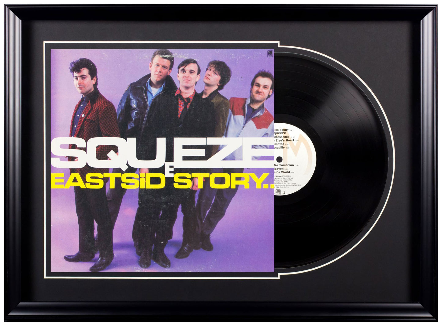 Squeeze "Eastside Story" - Deluxe Framed Album