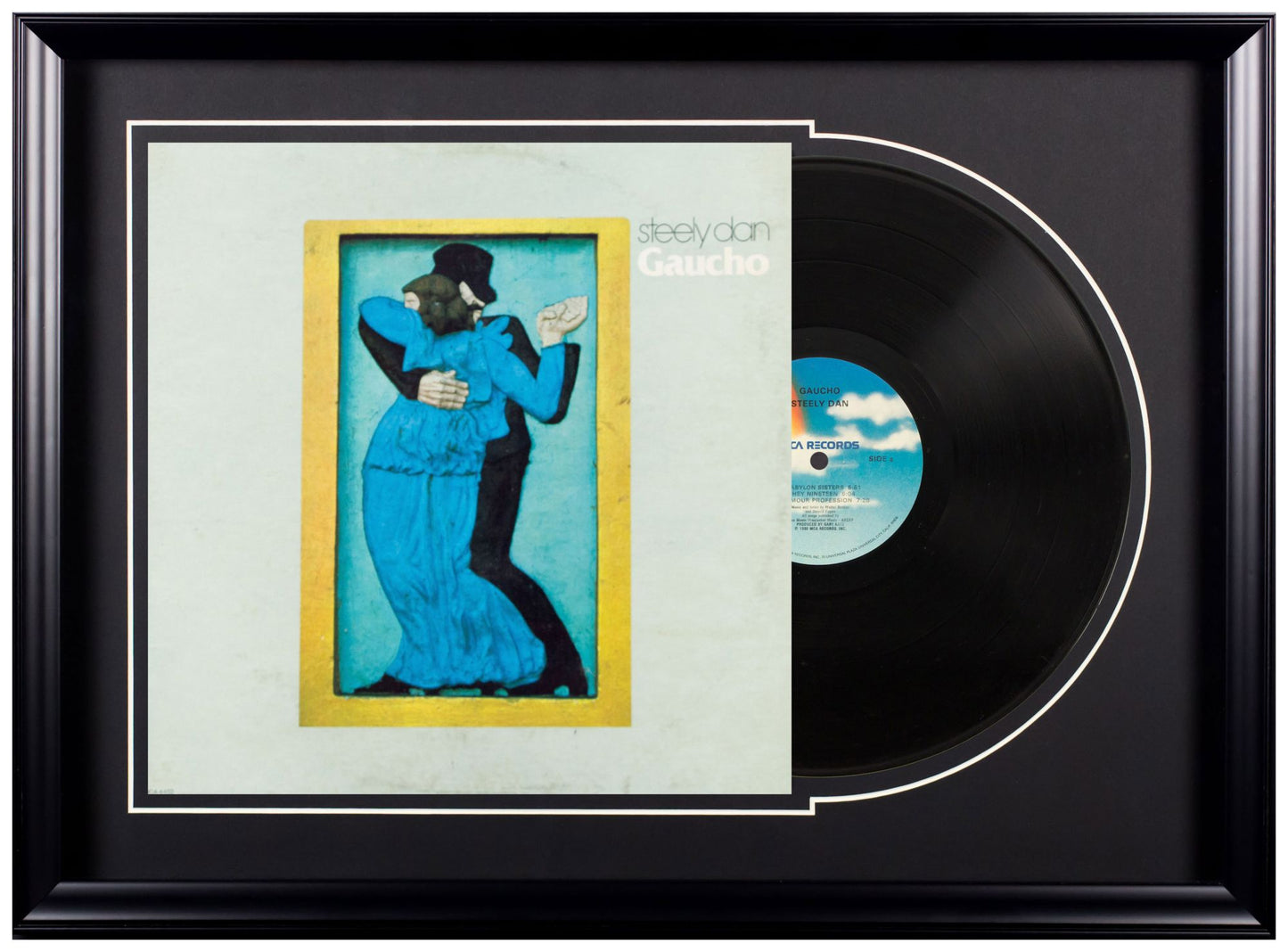 Deluxe Framed Album - Steely Dan- Gaucho