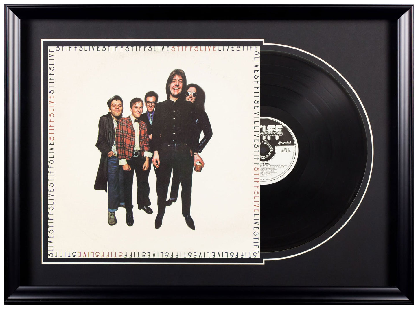 Stiffz "Live" - Deluxe Framed Album