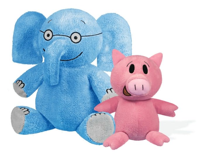 Elephant and Piggie Plush Toy