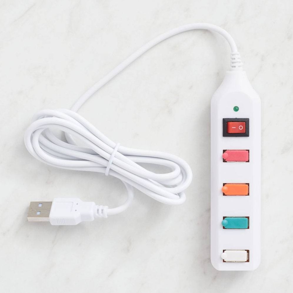 Colorful Mini USB Power Strip