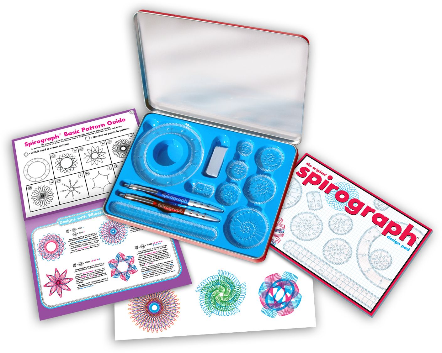Spirogragh Design Set Tin