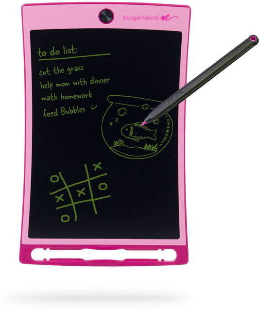 Boogie Board Jot 8.5 LCD eWriter, Flamingo Pink 6pk