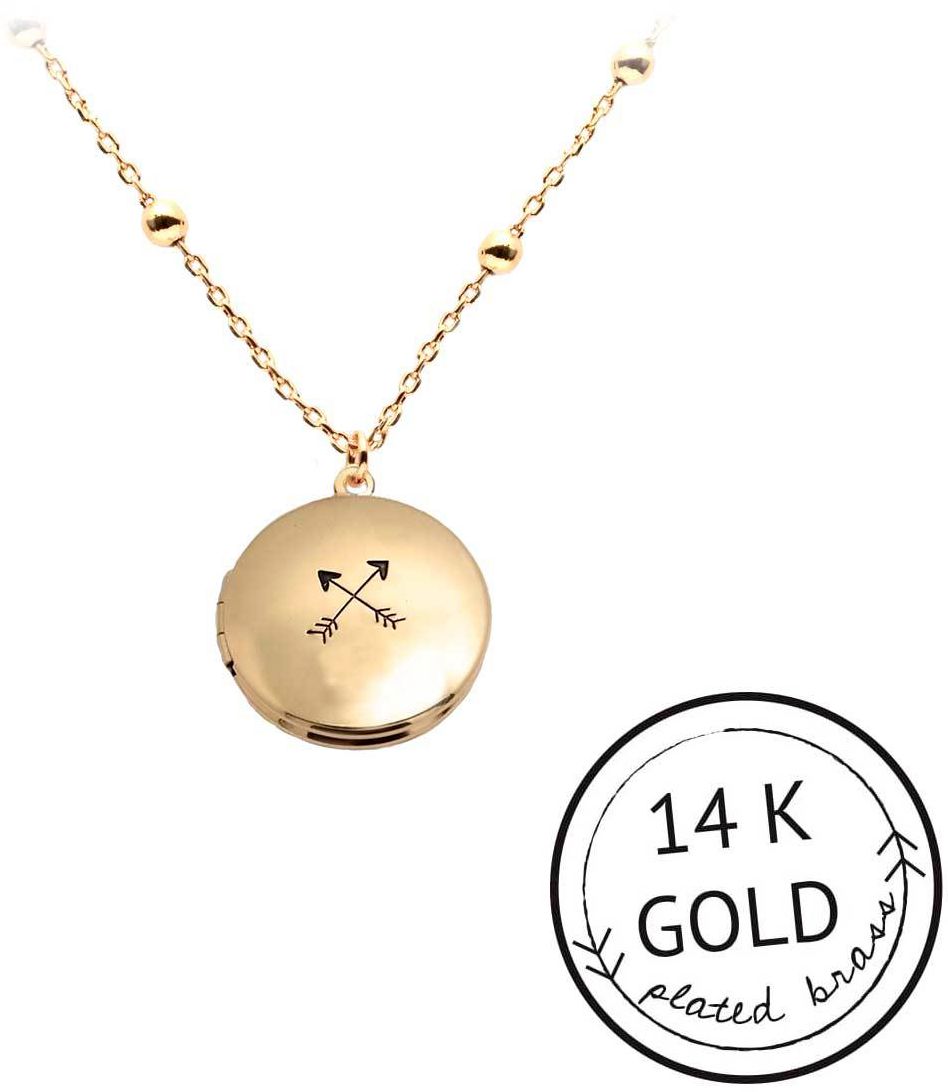 Arrow Charm Locket