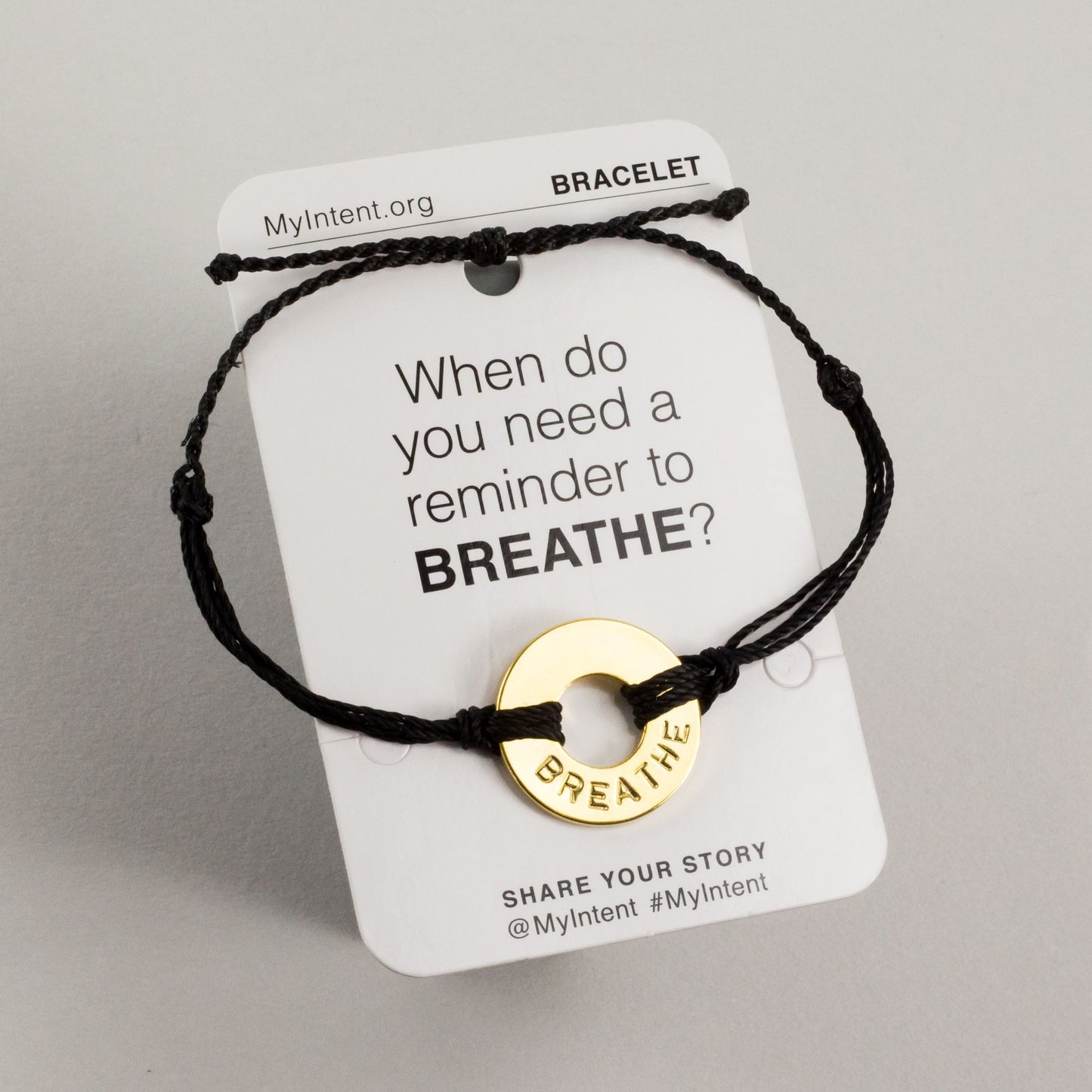 Bracelet Twist Black Gold Breathe x1