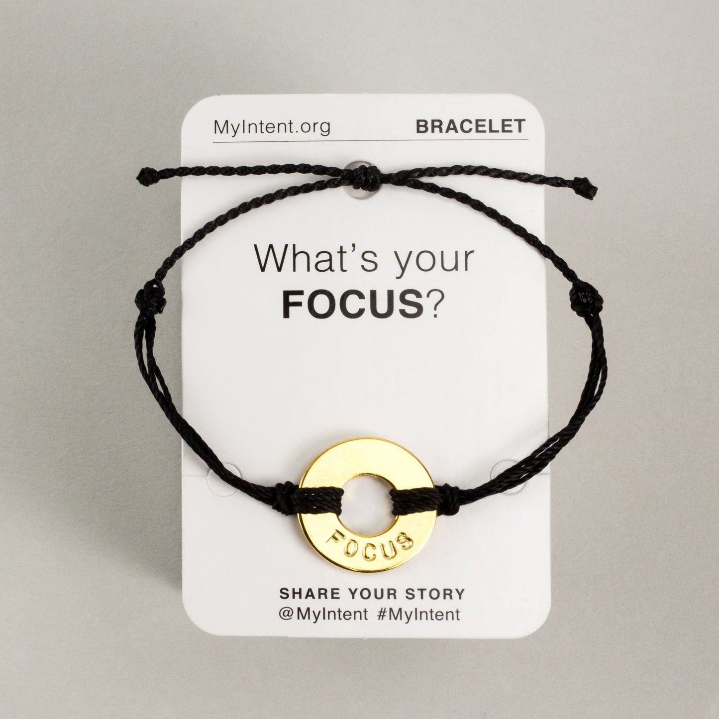 Bracelet Twist Black Gold Focus x1