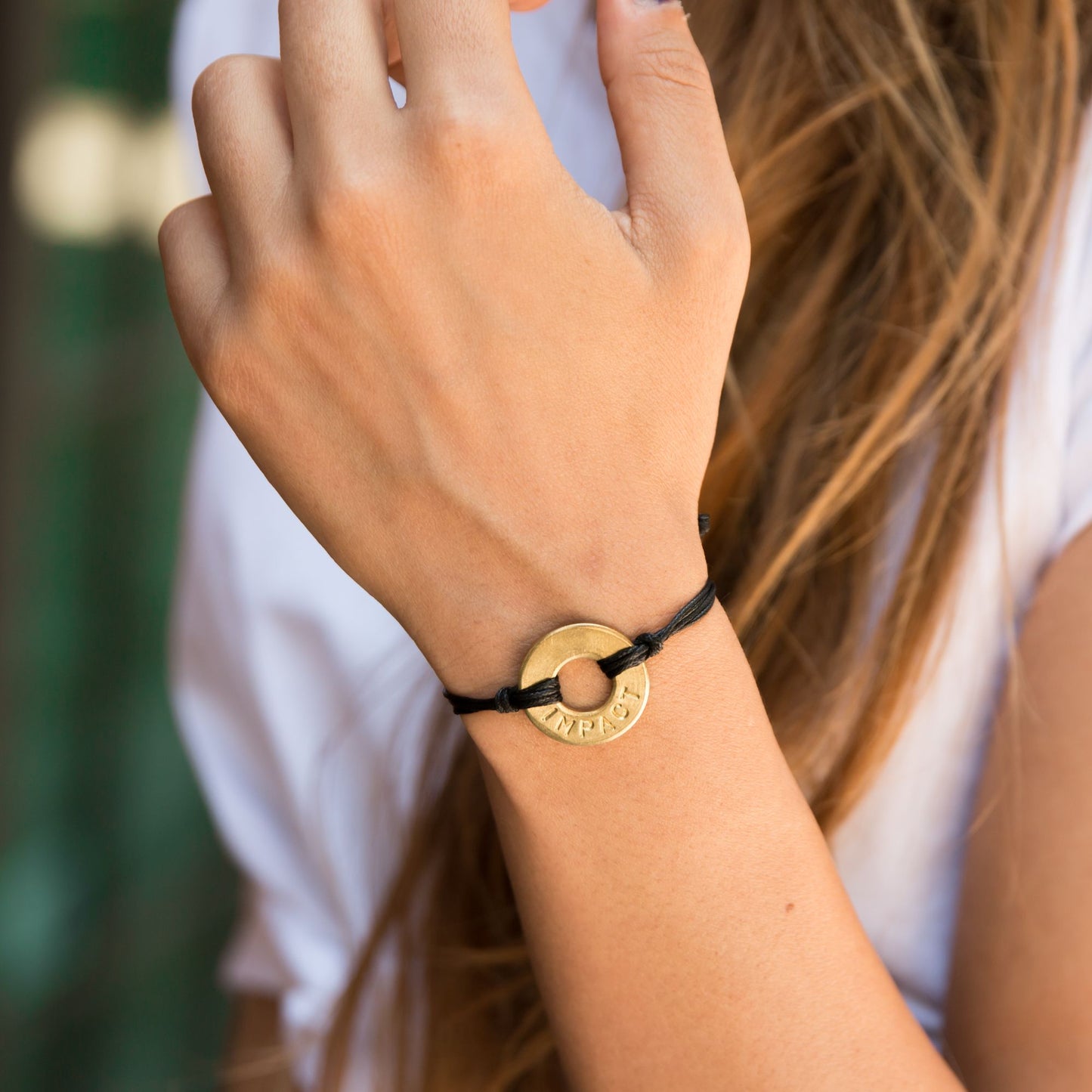 Bracelet Twist Black Gold Impact x1