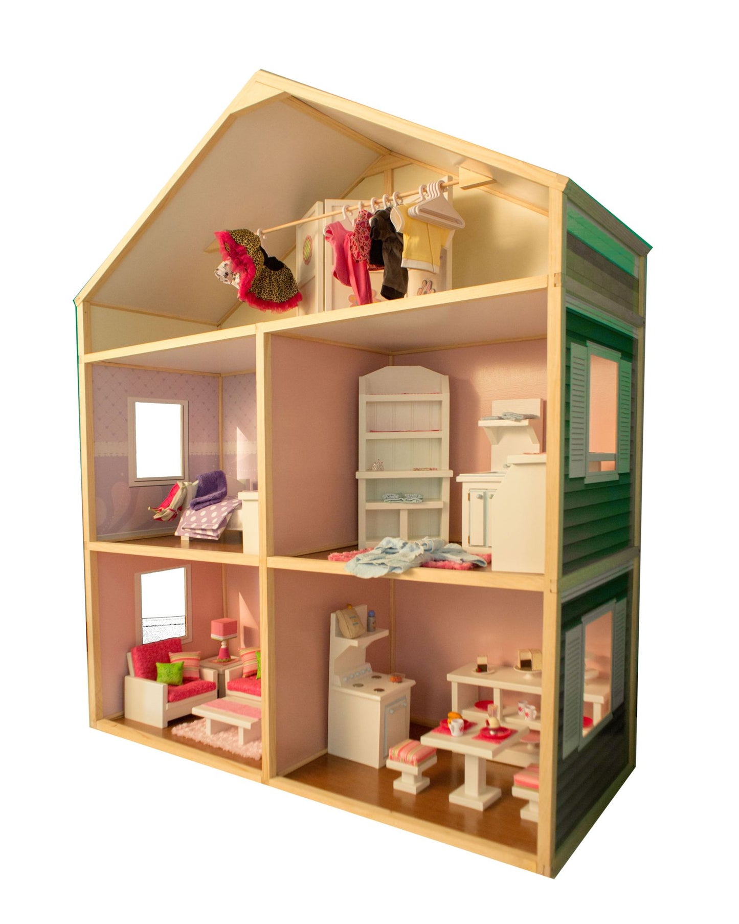 My Girl's 6' Tall Dollhouse for 18'' Dolls - Country French Style