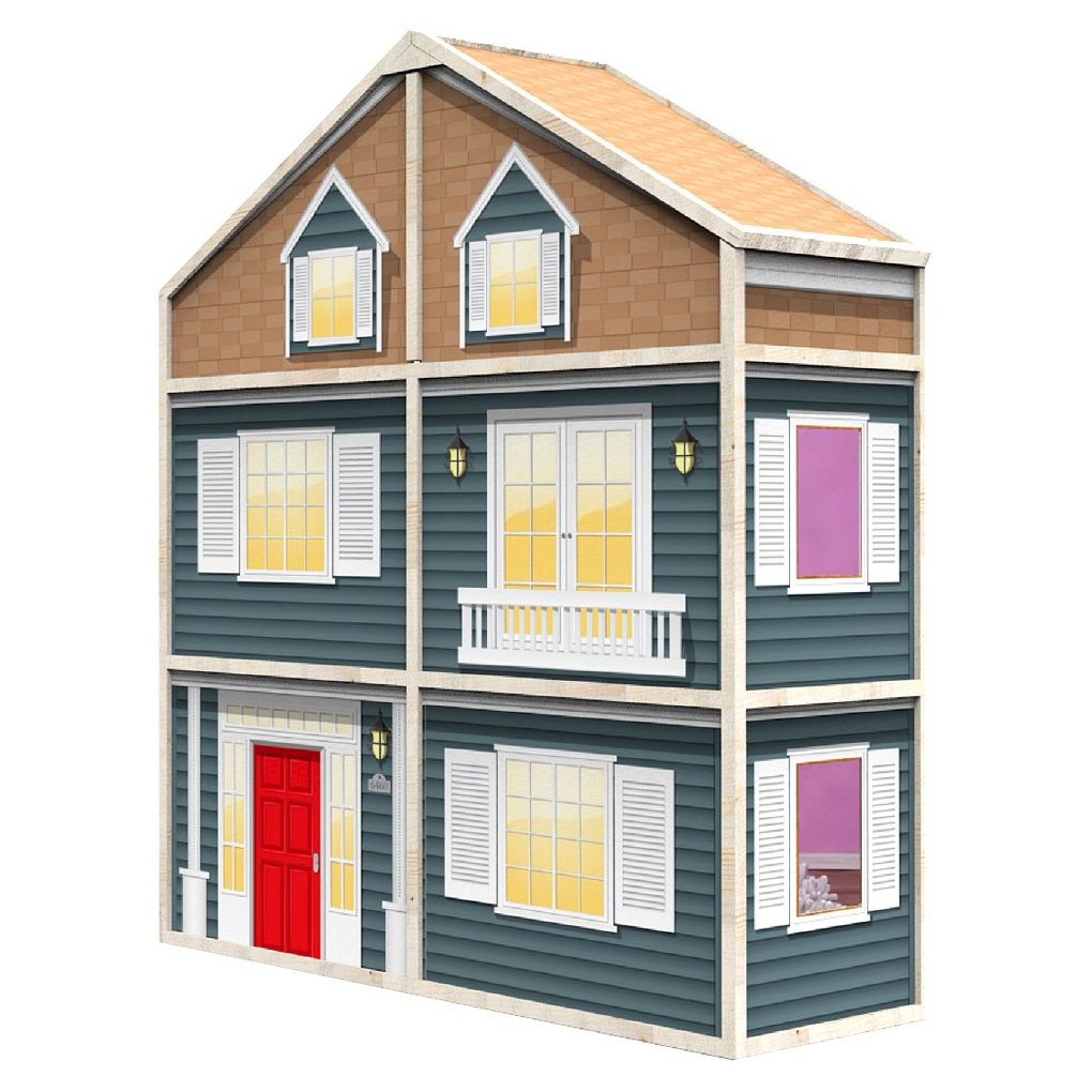 My Girl's 6' Tall Dollhouse for 18'' Dolls - Country French Style