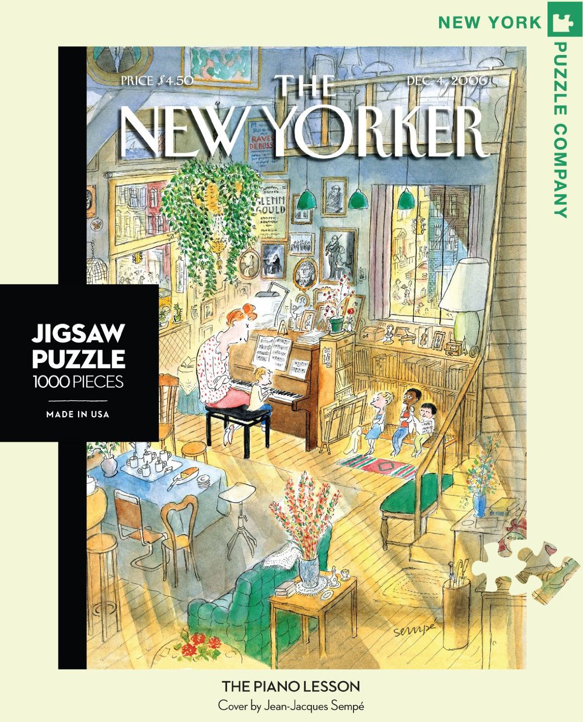 Piano Lesson Jigsaw Puzzle