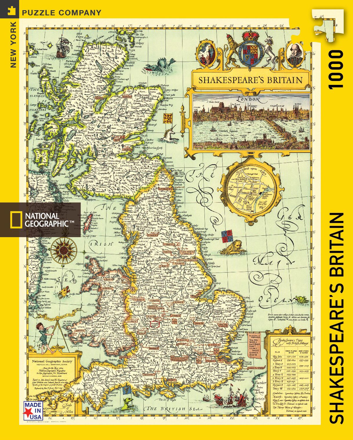 Shakespeare's Britain Jigsaw Puzzle