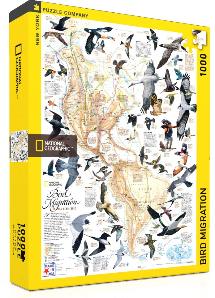 National Geographic Bird Migration Puzzle