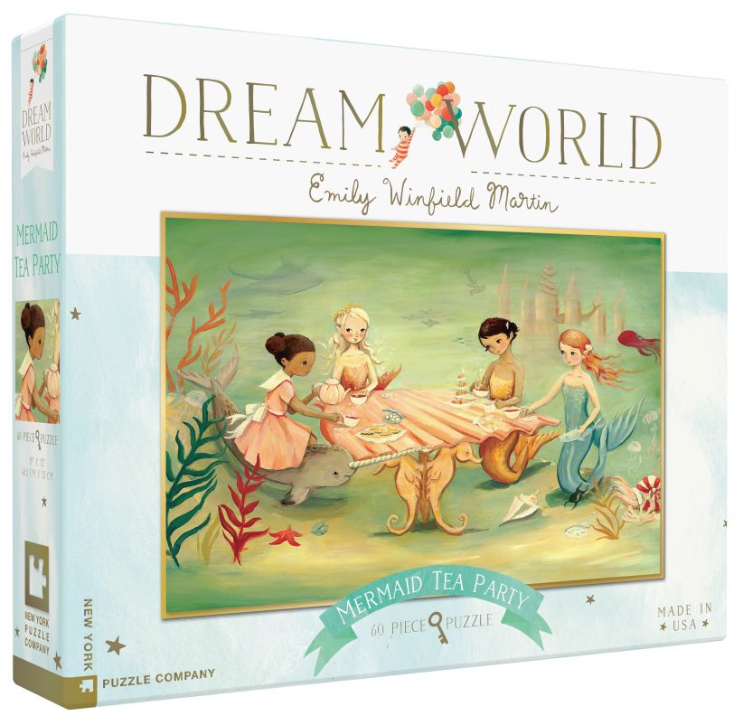 Mermaid Tea Party Puzzle