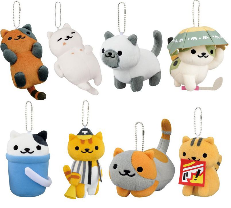 Neko Atsume 6'' Plush Asst
