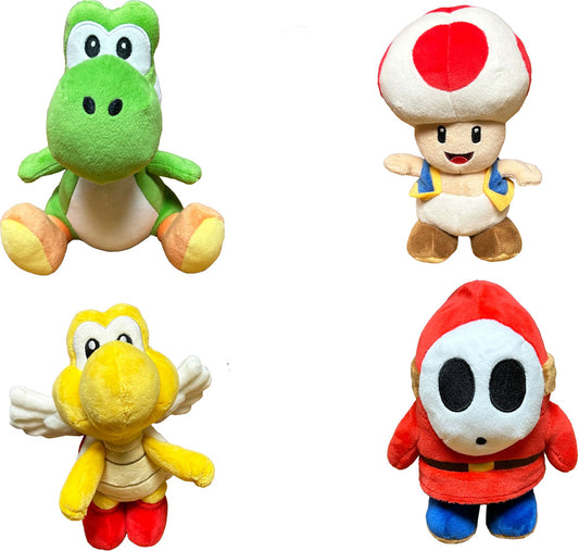Super Mario 12.95 Plush Asst
