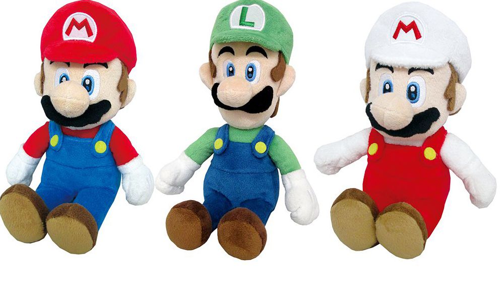 Super Mario 13.95 Plush Asst
