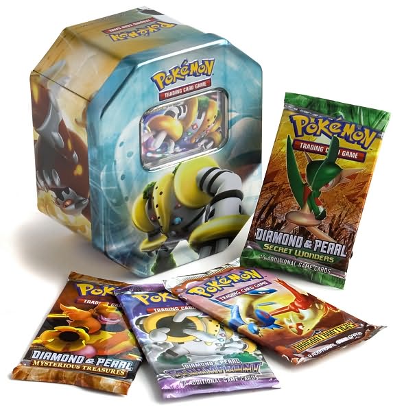 Pokemon Diamond & Pearl "Wave 2" Holiday Tin