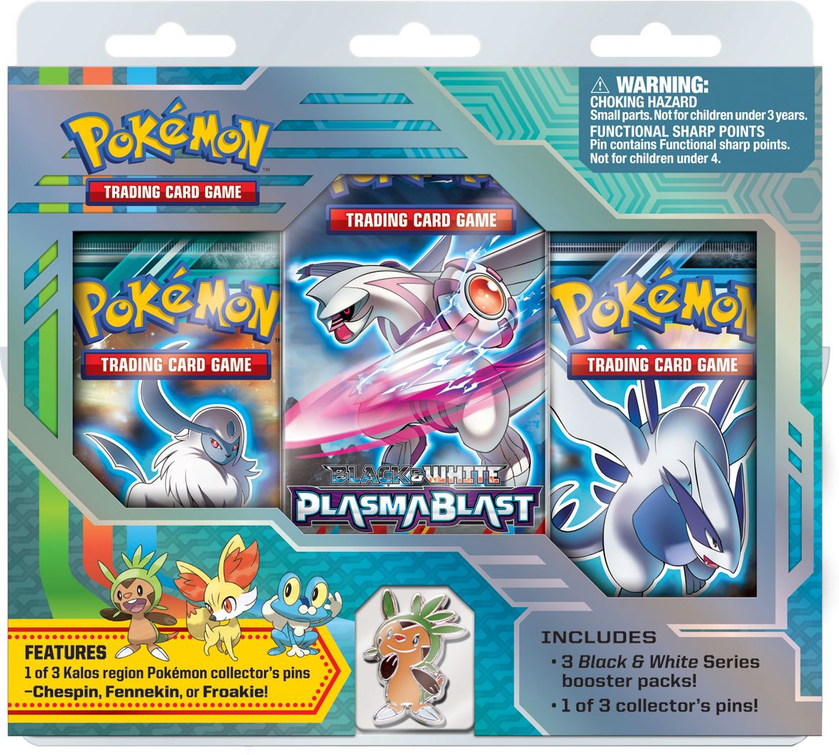 Pokemon TCG: Collector's Pin 3-Pack Blister