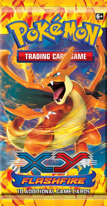 Pokémon TCG: XY2 Flashfire Sleeved Boosters