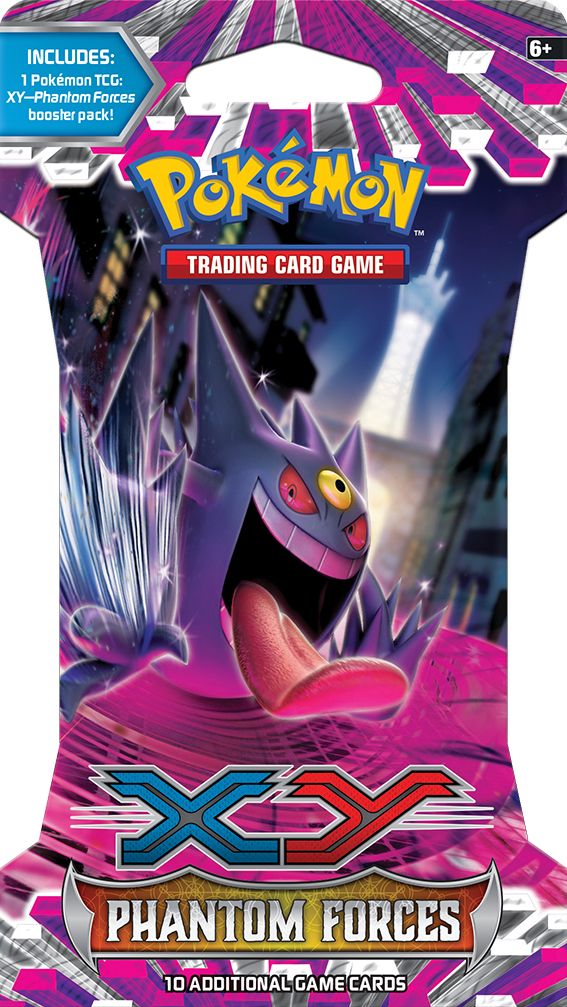 Pokemon TCG: XY4 Phantom Forces Sleeved Boosters