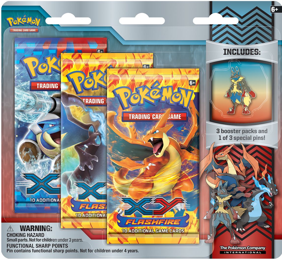 Pokemon TCG: Mega Evolution Collector Pin 3-Pack