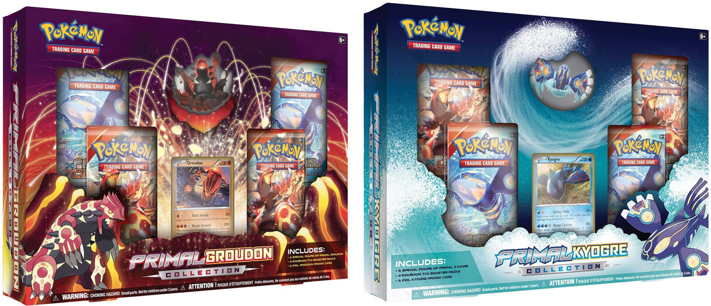 Pokemon TCG: Primal Groudon and Primal Kyogre Collection
