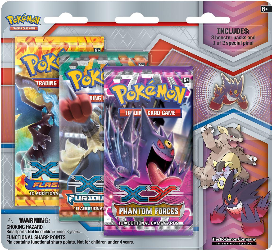 Pokemon TCG: Mega Evolution Collector's Pin 3-Pack