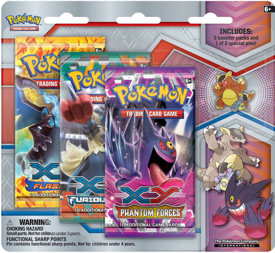 Pokemon TCG: Mega Evolution Collector's Pin 3-Pack